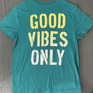 Boys good vibes only t-shirt